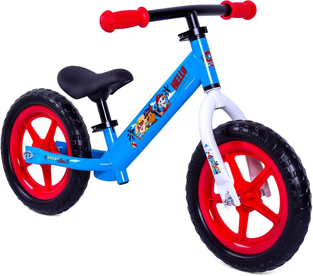 Paw Patrol Balance Bike - Loopfiets - Blauw - 11 inch - jongens - Nickelodeon (5905427340836)