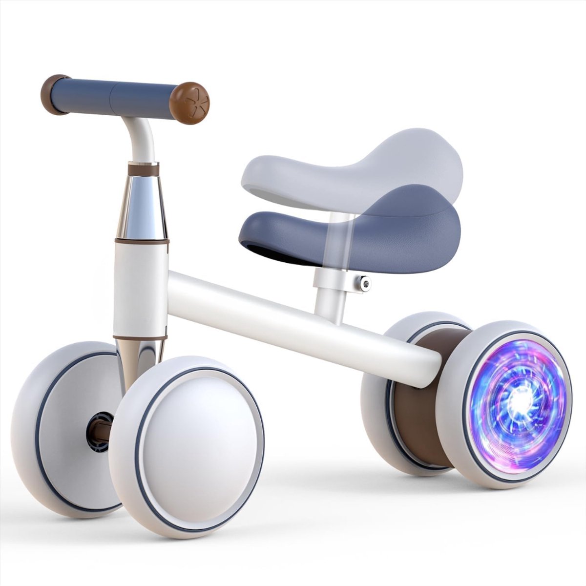 RONN® Loopfiets 2 jaar - Loopfiets - Loopfietsen - Wit - ‎13cm x 13cm x 38cm (6155942622651)