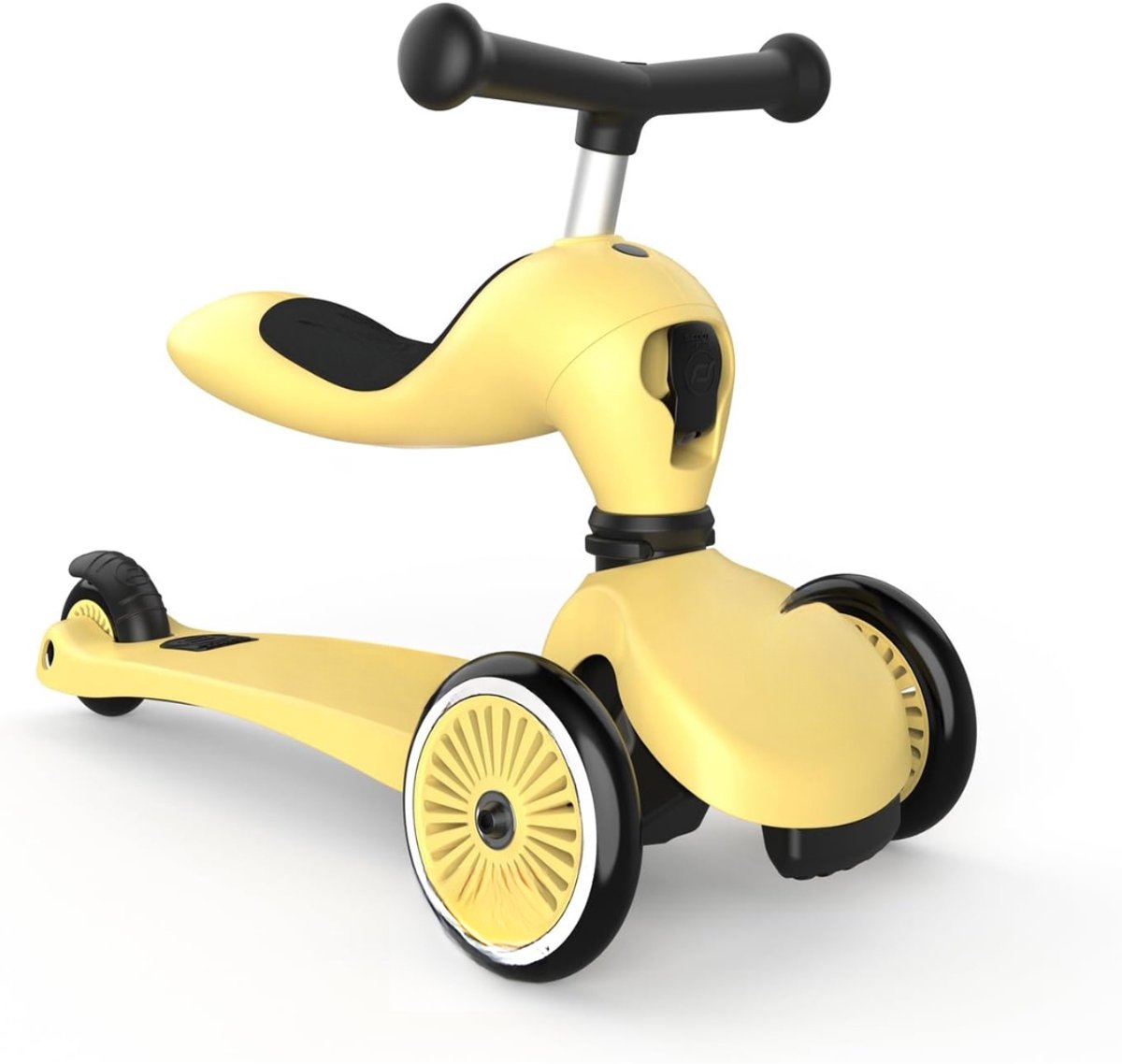 RONN® Scoot and Ride - Scoot and Ride Highwaykick 1 - Highwaykick - Scoot and Ride Highwaykick 3 - Globber - Geel - 57cm x 28cm x 57cm (6155945544592)