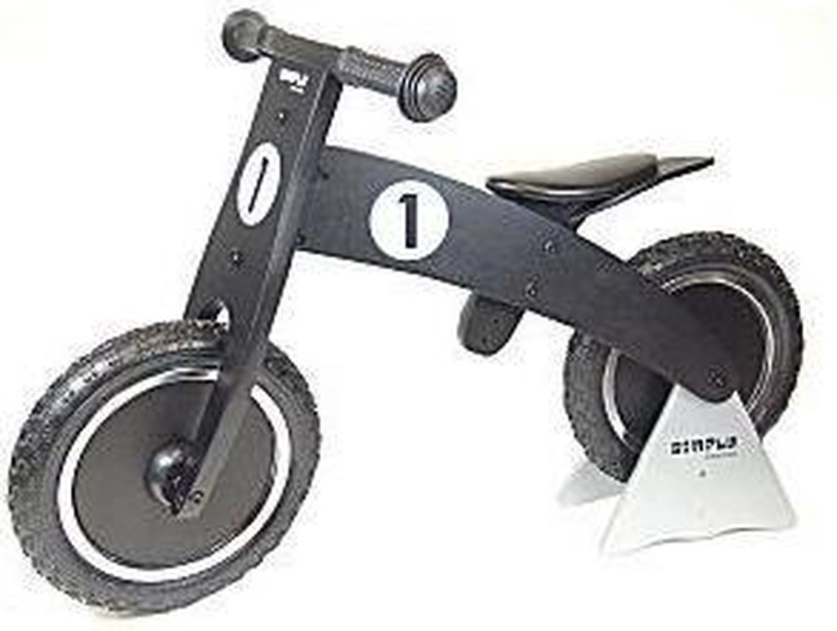 Simply For Kids Loopfiets Zwart (8717278836386)