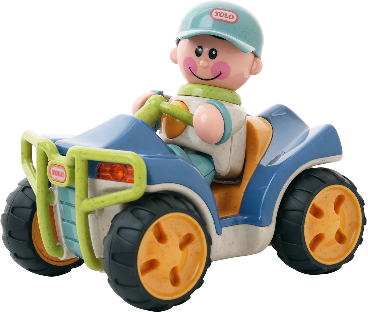 Tolo quad speelgoed First Friends met jongen - duurzaam en educatief. (0019287761030)