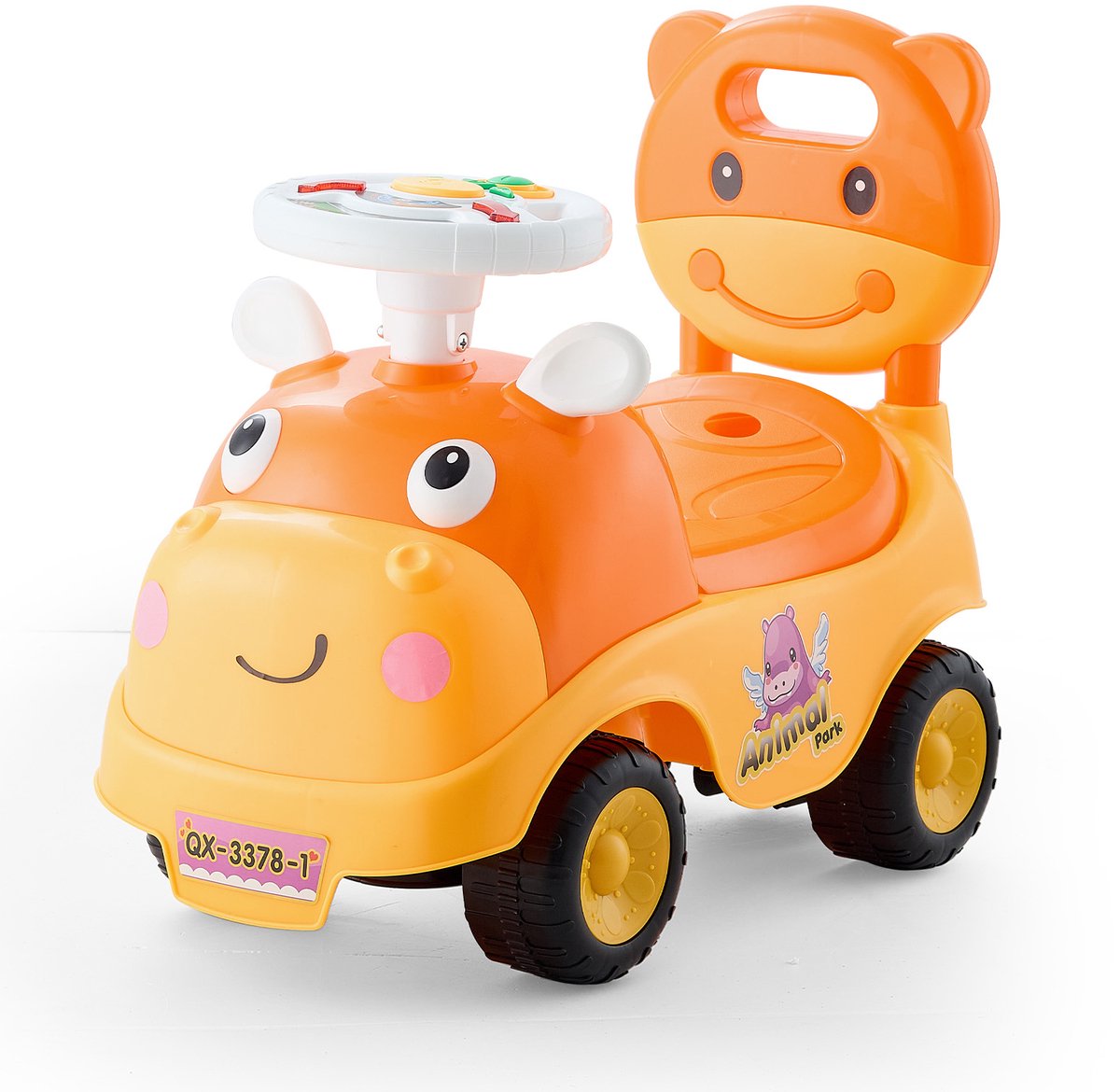 VEVOR Kinderloopauto 22 Kg, Loopvoertuig, Looprek, 500 X 240 X 415 mm (0197988891673)