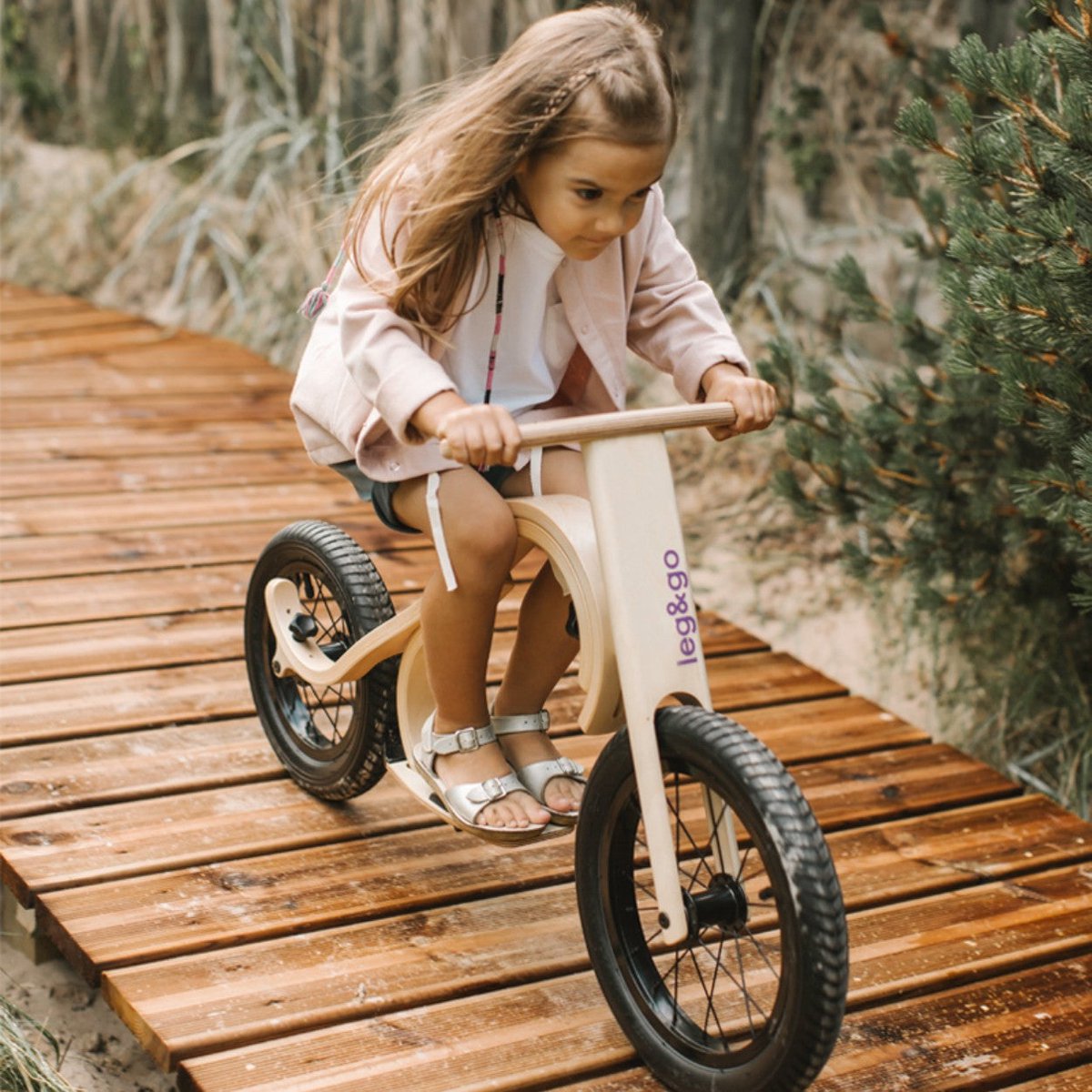 Voetensteun-uitbreiding voor houten kinderfiets 3in1 (6151005838885)
