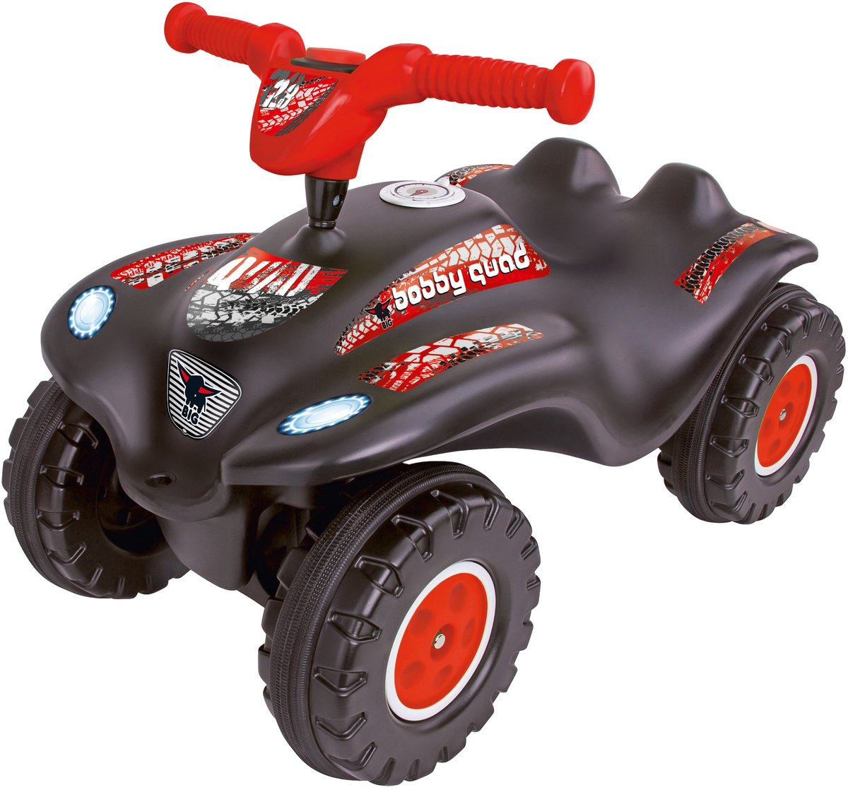 BIG buitenspeelgoedvoertuig Bobby Car Bobby Quad Racing rood (4004943564137)