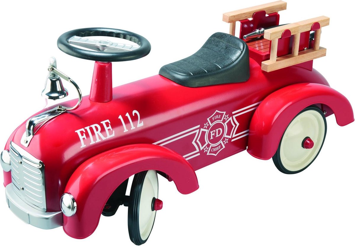 Goki Loopauto Brandweerwagen (4013594141628)