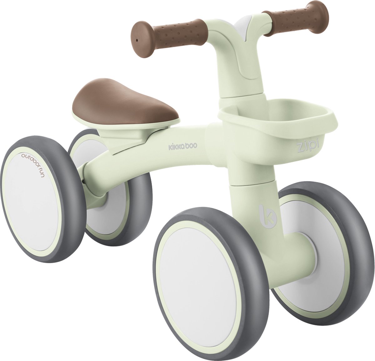Kikkaboo Ride On Zipi Loopfiets Mint (3800171212908)