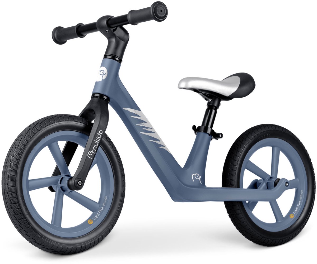 Loopfiets voor kinderen Nukido Light Flee - licht, stabiel en verstelbaar (5903890623081)