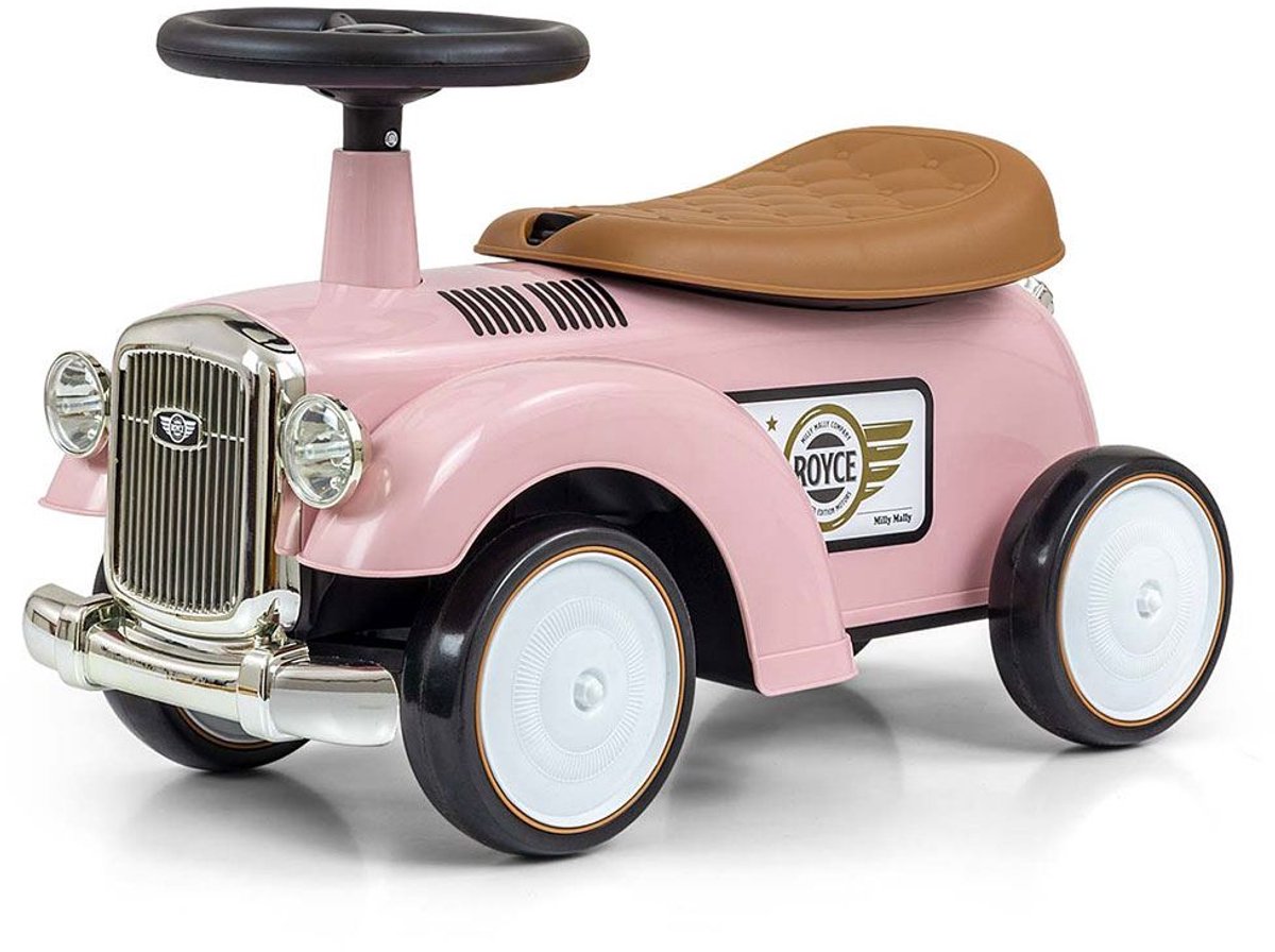 MILLY MALLY - Babywipstoel met geluid Royce roze (5901761128697)