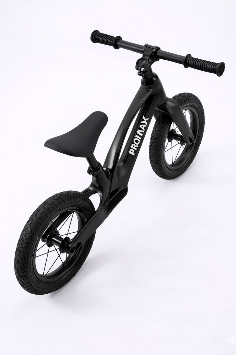 Promax - Loopfiets - BB521 - Sportief - Zwart (8721566100110)