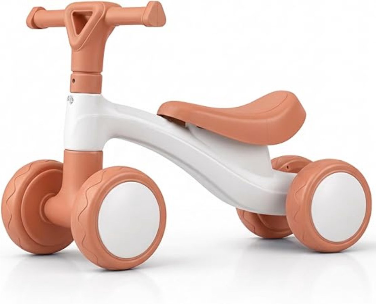RWB® Loopfiets 2 Jaar - Loopfiets - Loopfiets Zonder Duwstang - Bruin - ‎ 55cm x 26cm x 18cm (6154440560595)