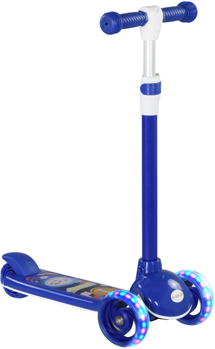 AIYAPLAY Kinderstep - PP - 52x29x76cm - Blauw (3662970179468)