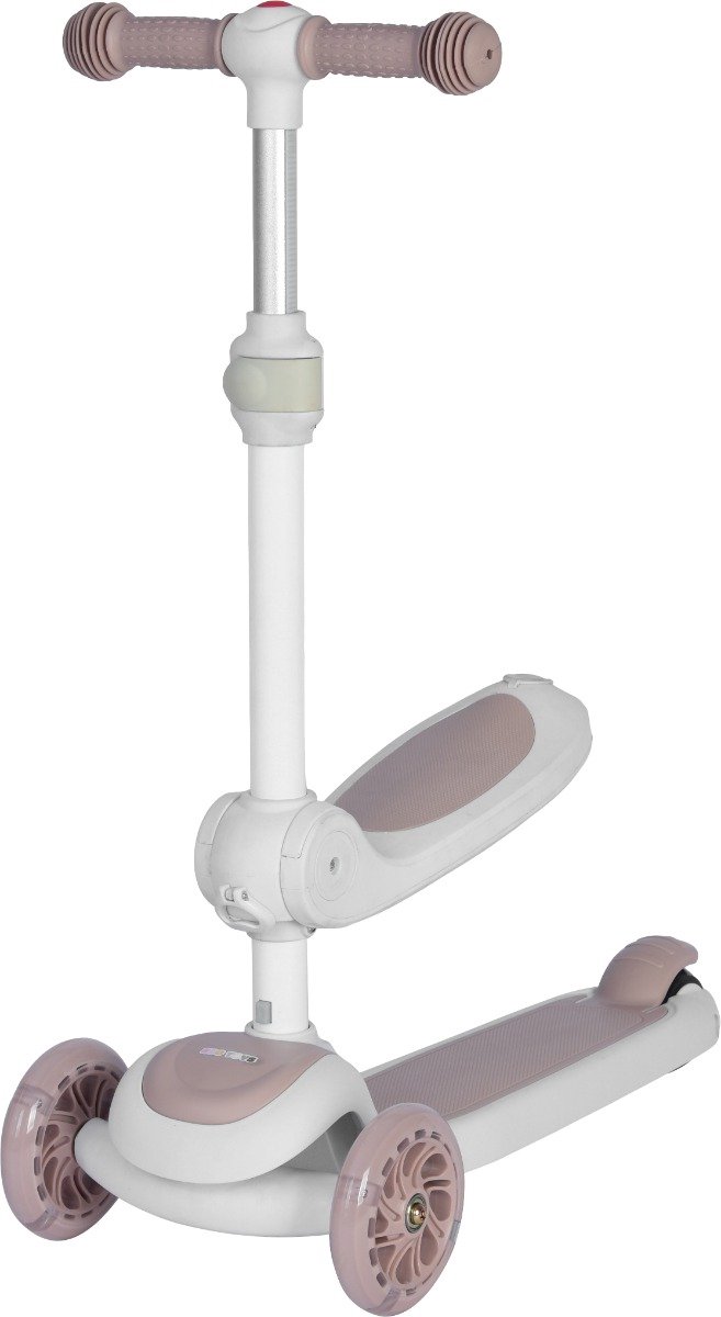 Eco Toys Siem Wit/Beige 2-in-1 Step/Loopfiets (8721003407475)