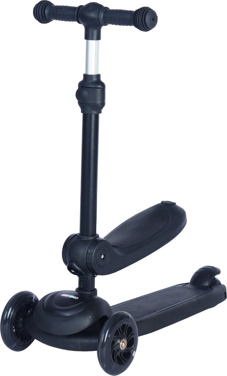 Eco Toys Siem Zwart 2-in-1 Step/Loopfiets (8721003407482)