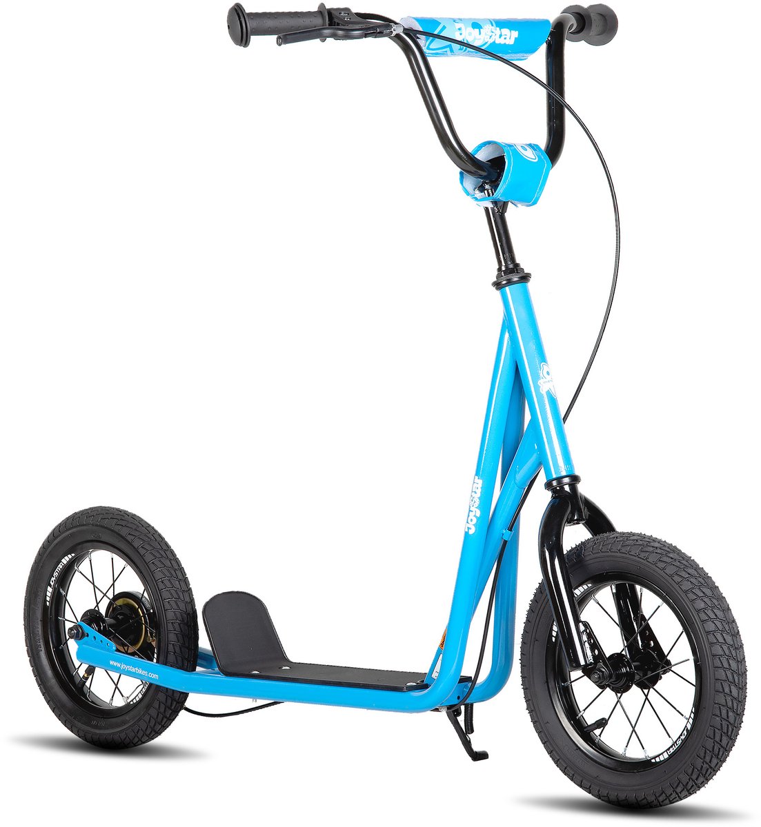JOYSTAR Blaster Step met 12 Inch Luchtbanden - Voor Kinderen vanaf 5 Jaar, Tieners & Volwassenen - Verstelbaar Stuur - Blauw (6974651686019)