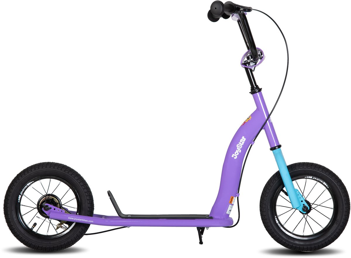 JOYSTAR Conway Step met 12 Inch Luchtbanden - Voor Kinderen vanaf 5 Jaar, Tieners & Volwassenen - Verstelbaar Stuur - Paars (6974651686071)
