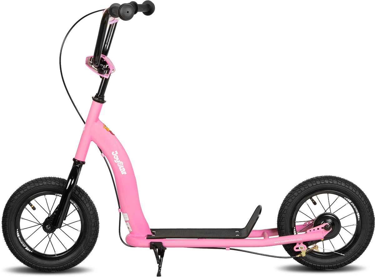 JOYSTAR Conway Step met 12 Inch Luchtbanden - Voor Kinderen vanaf 5 Jaar, Tieners & Volwassenen - Verstelbaar Stuur - Roze (6974651686064)