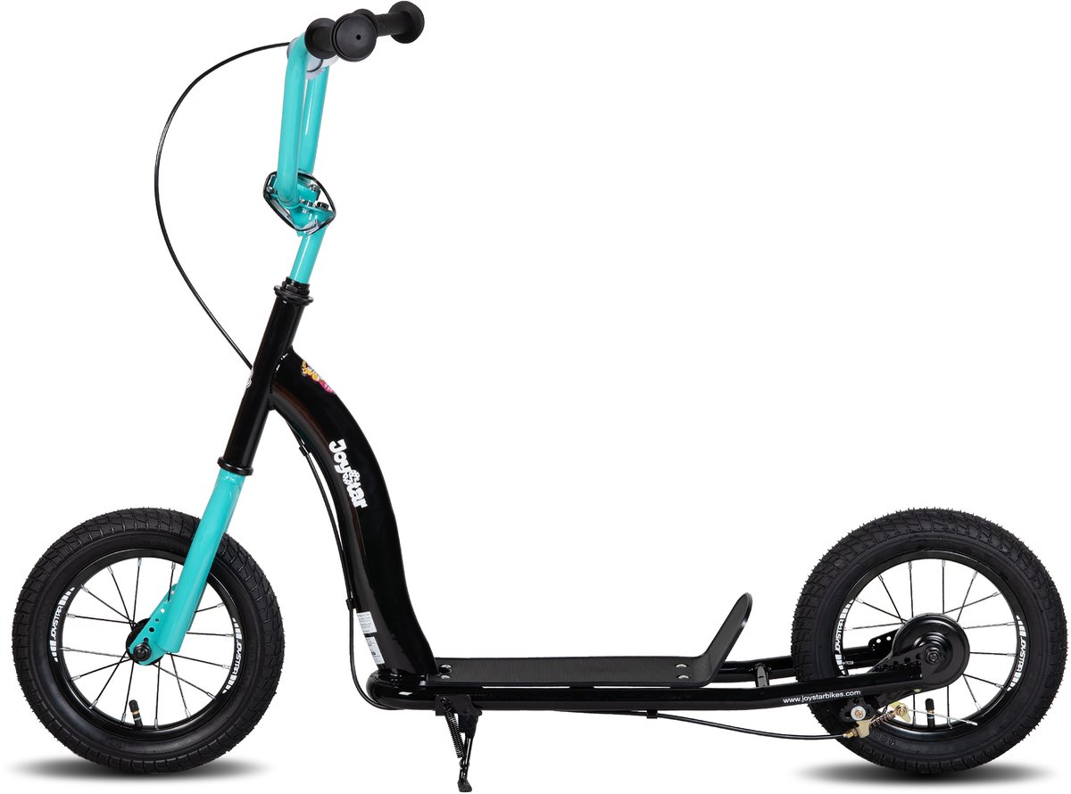 JOYSTAR Conway Step met 12 Inch Luchtbanden - Voor Kinderen vanaf 5 Jaar, Tieners & Volwassenen - Verstelbaar Stuur - Zwart (6974651686040)