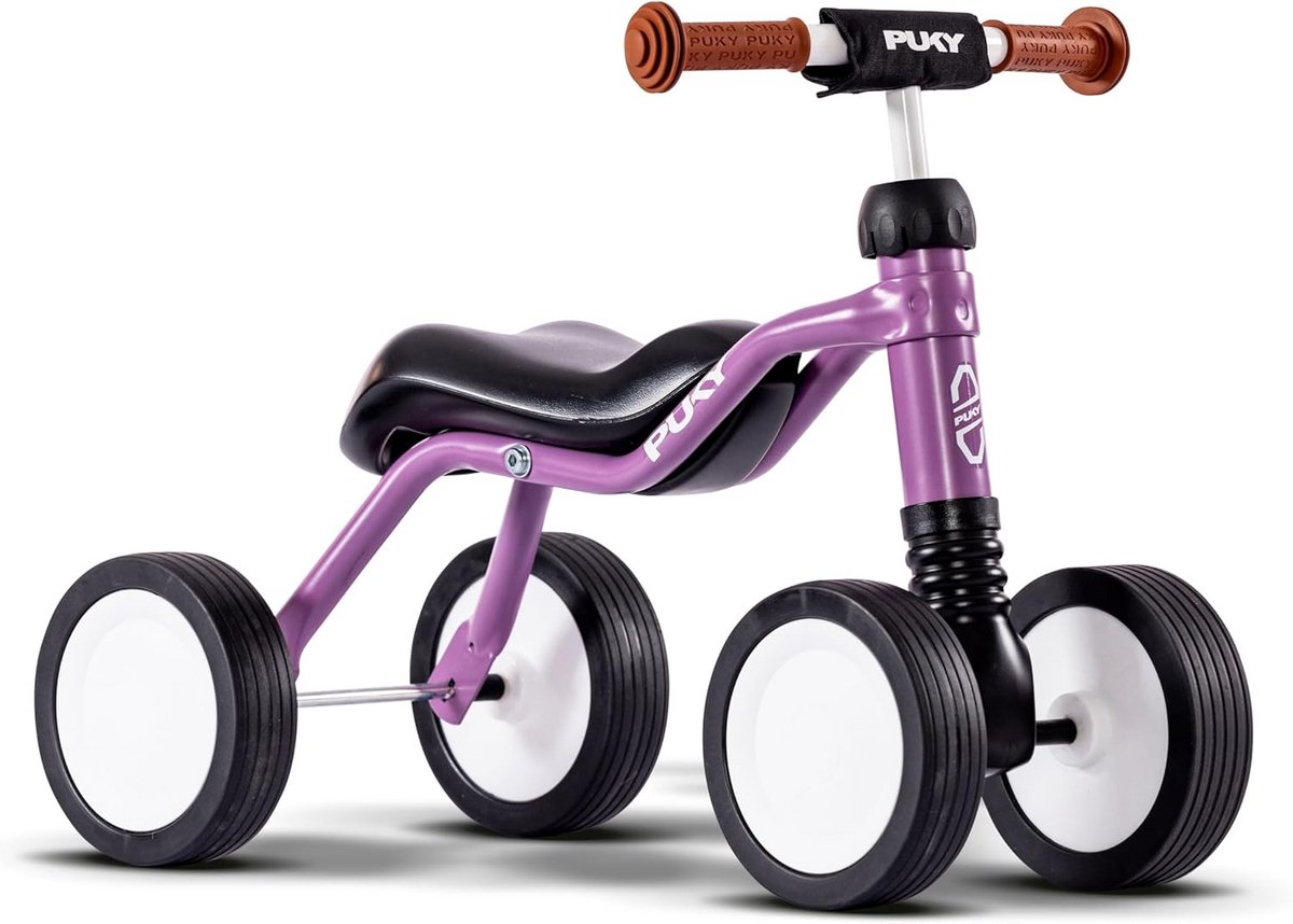 Loopfiets - Eerste fiets - Buiten spelen - Zwaaiende vooras - 80-95 cm - Paars (9101304984414)