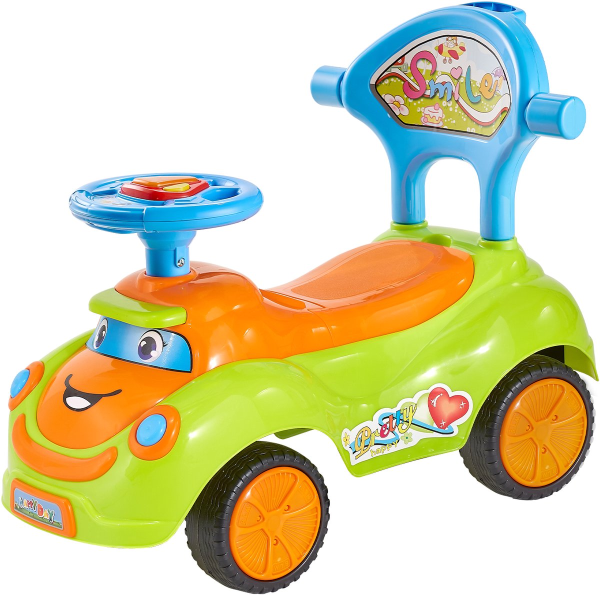 VEVOR Loopauto 25 Kg Duwauto 3-In-1 Loopauto Kindervoertuig (0197988889472)