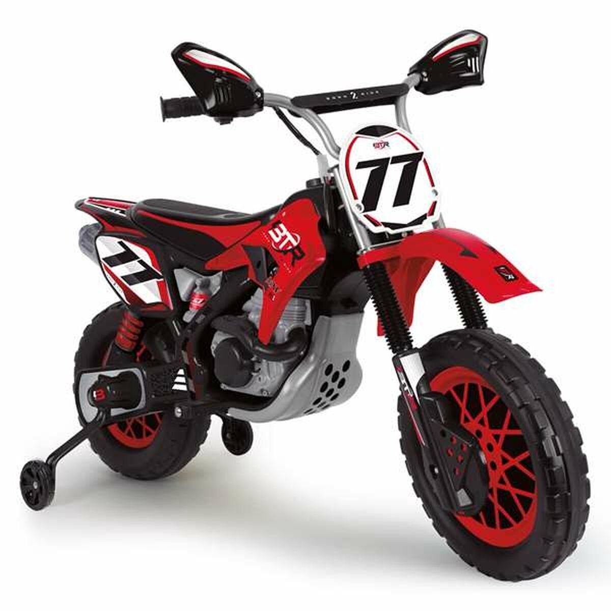 Injusa Cross Thunder 12v Loopauto Rood Kinderen (8410964968117)
