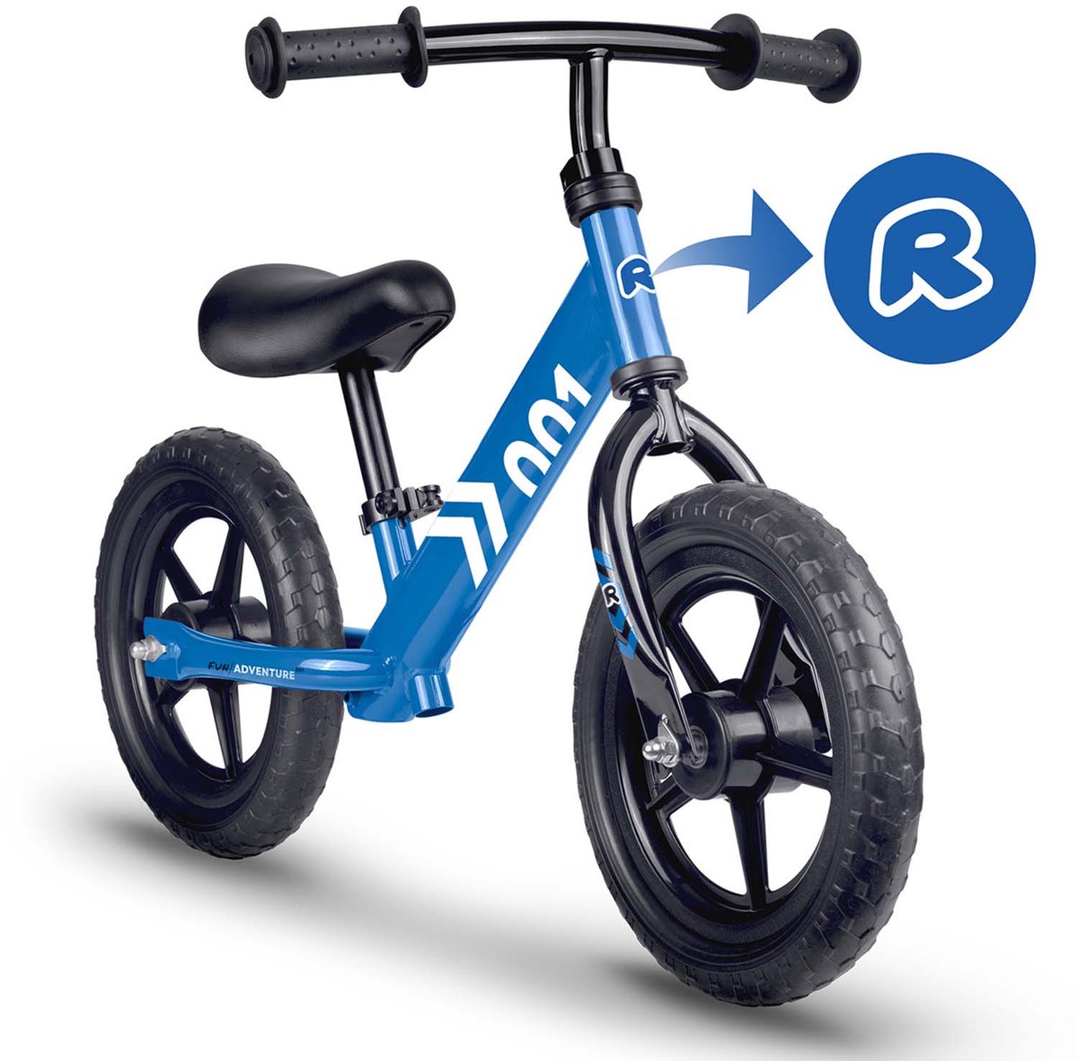 Loopfiets voor Kinderen Ricokids Fun Adventure (5903890630287)