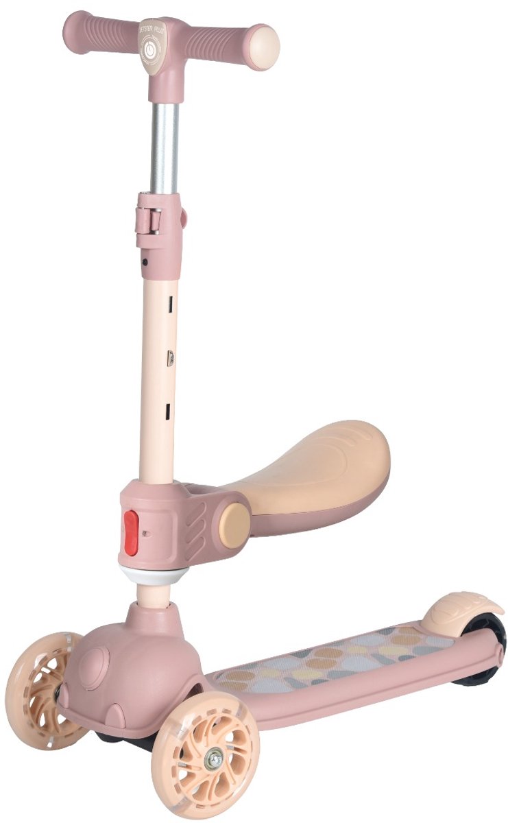 Lorelli Jetster Plus Beige 2-in-1 Step/Loopfiets (3800166119540)