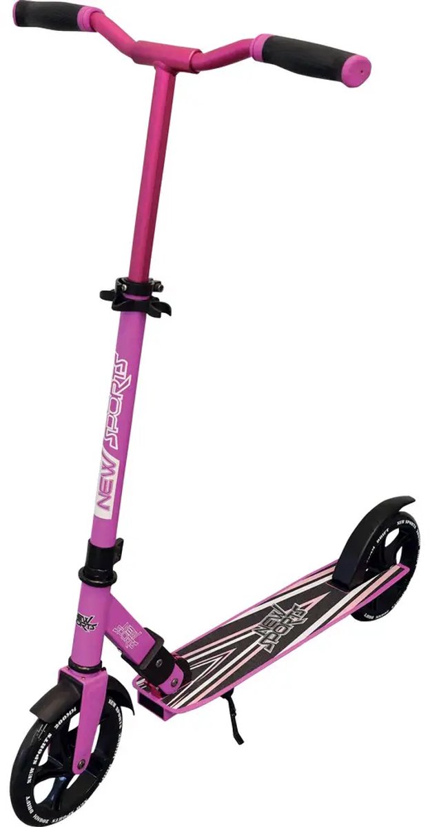 New Sports step roze 200mm ABEC7 aluminium kinderstep. (4018501107827)