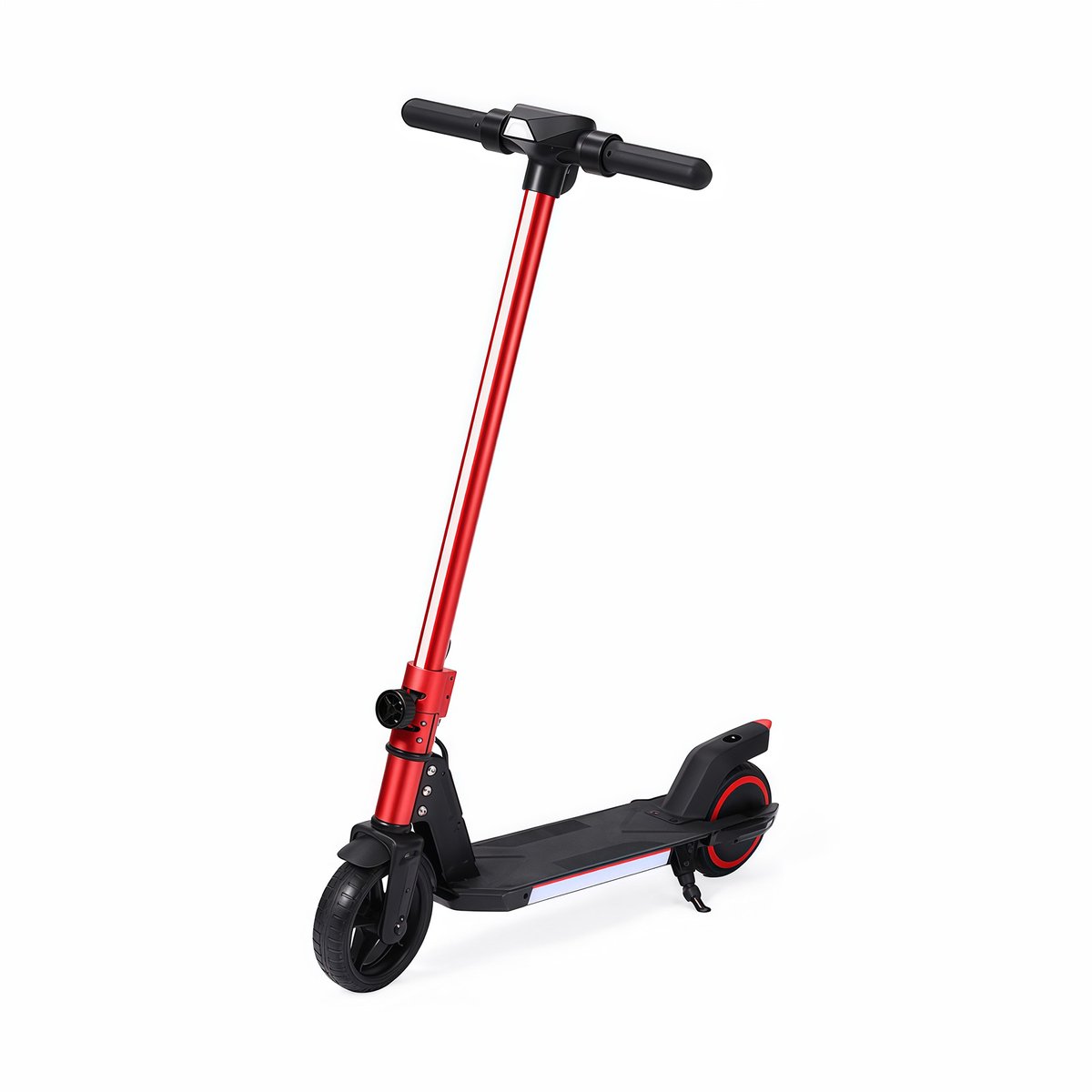 Oryxearth Elektrische Step Kind Rood - 150W Kinder E-Step met LED Display, Dubbele Rem, LED Verlichting en IPX4 Waterbestendig - Opvouwbare Step voor Jongens en Meisjes 6-12 Jaar (4262537542316)