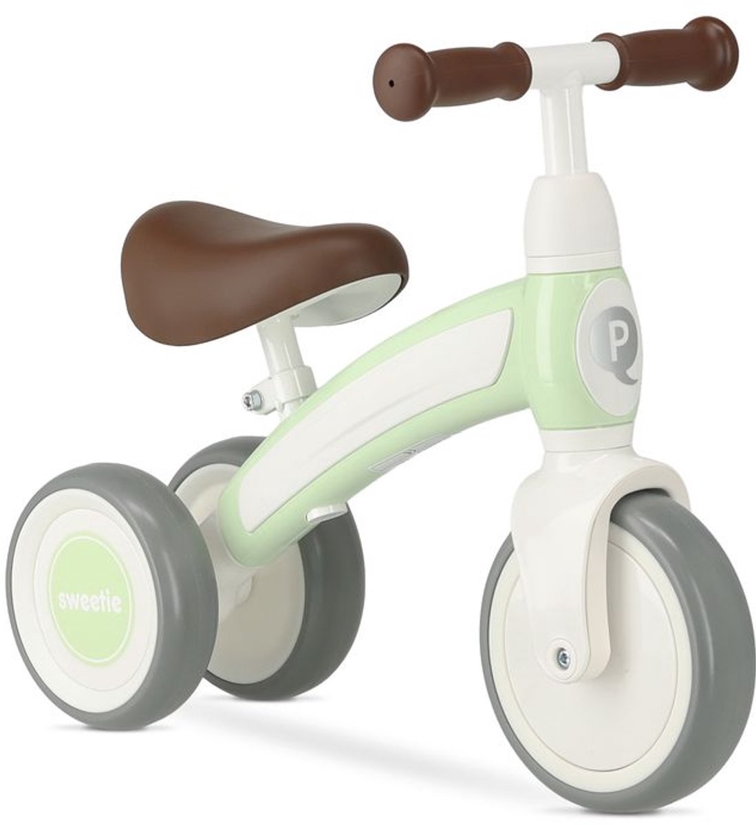 Qplay Sweetie Loopfiets - Driewieler 1-3 Jaar - Peuterfiets - Mint (5061047481967)