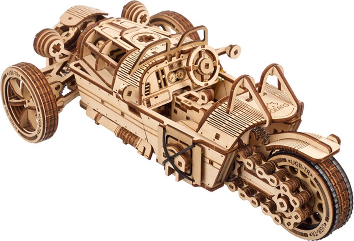 UGEARS Houten 3D Model - Driewieler UGR-S (4820184121836)
