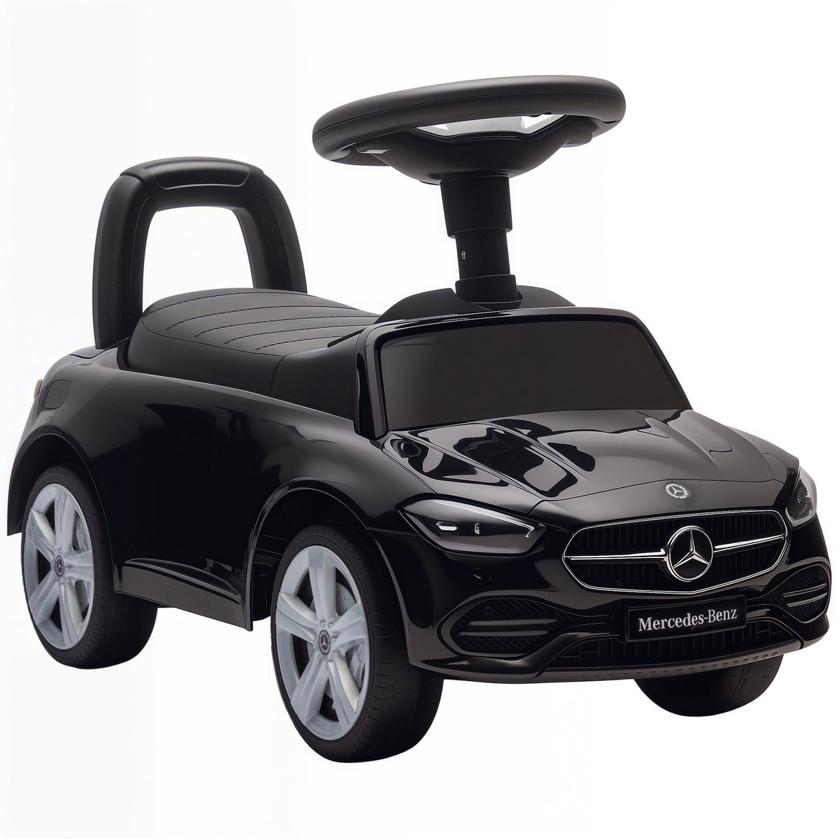AIYAPLAY Kids Sliding Car-Kunststoff, Stahl-65L x 28B x 39H cm-Schwarz (4255923180681)