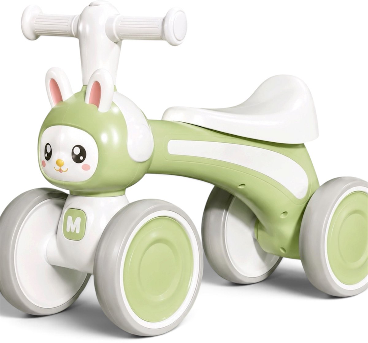 Baby Loopfiets - Kinderfiets - Babykinderfiets - Konijn Design - Babykinderfiets - Loopfiets - Babykinderfiets (8721593135390)