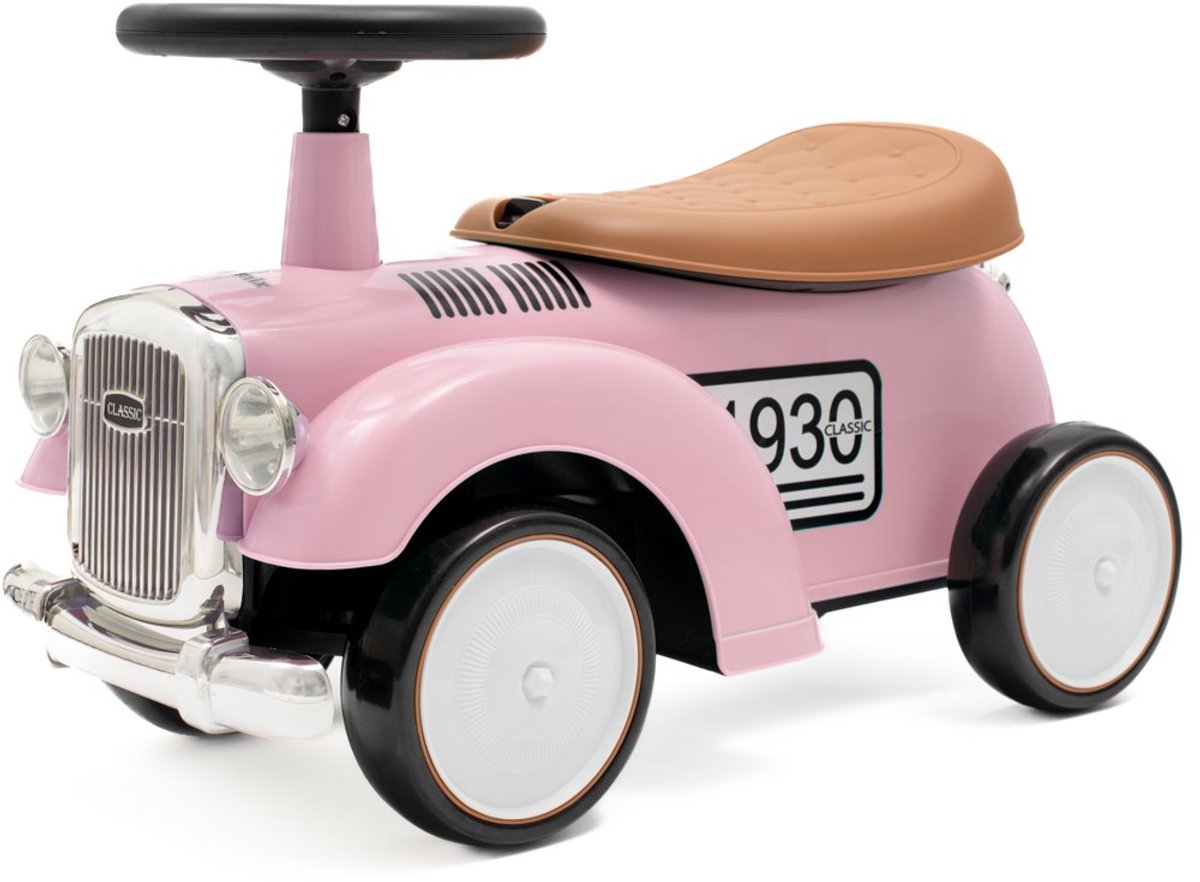 Baby Mix Retro kinderschommelstoel roze kunststof - Schommel (8596164148112)