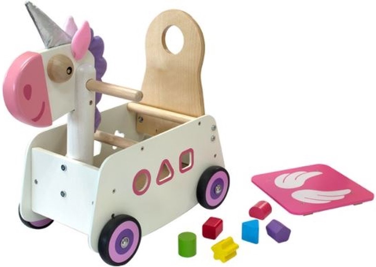 I'm Toy Loopwagen Eenhoorn met Schommelfunctie (8850714879001)