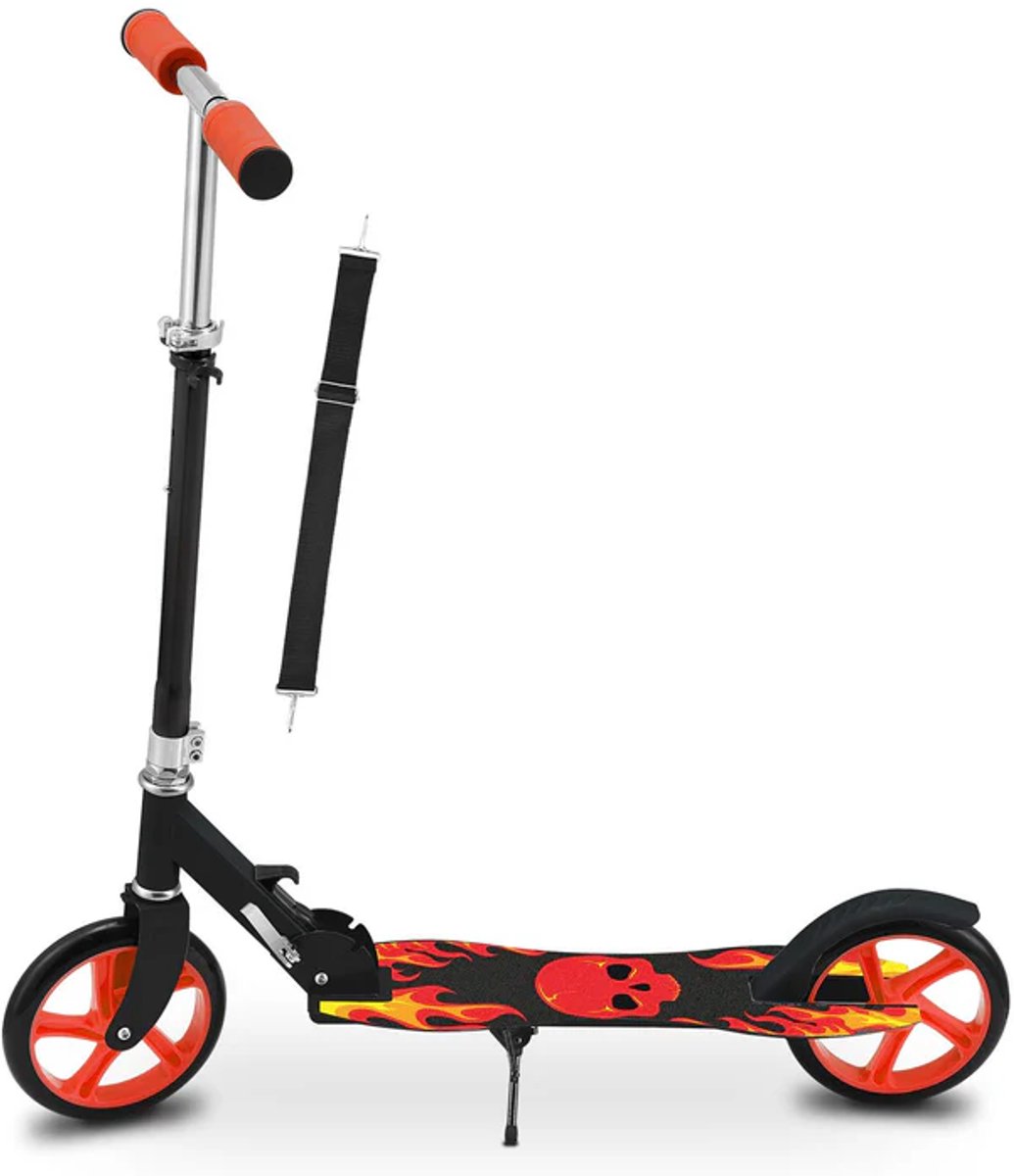 Inklapbare Step / Scooter - Fire - XXL Wielen (4260304765777)