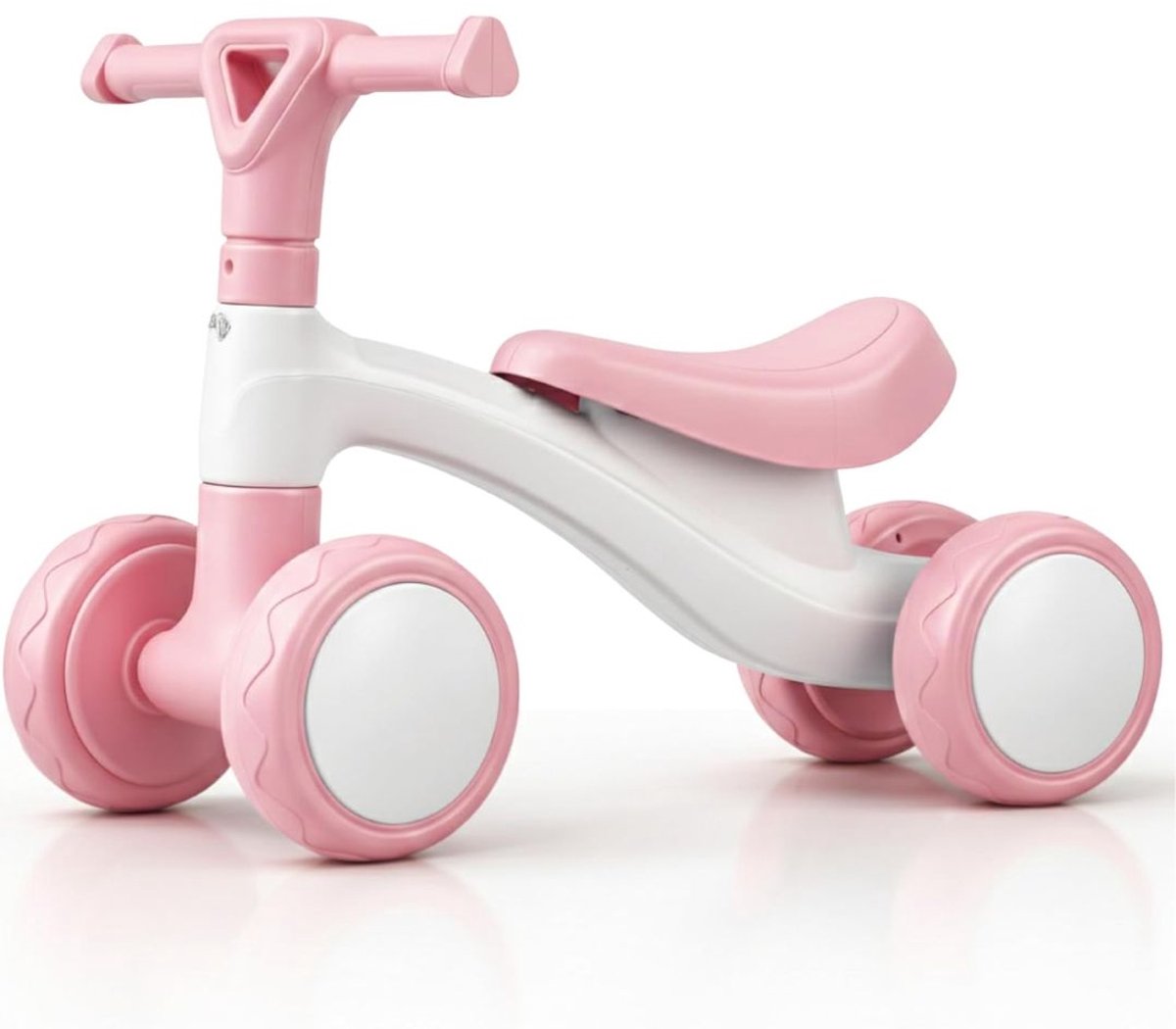 JCP® Loopfiets - Loopfiets 1 Jaar - Loopfietsje - Roze - 54cm x 26cm x 18cm (6156319324352)