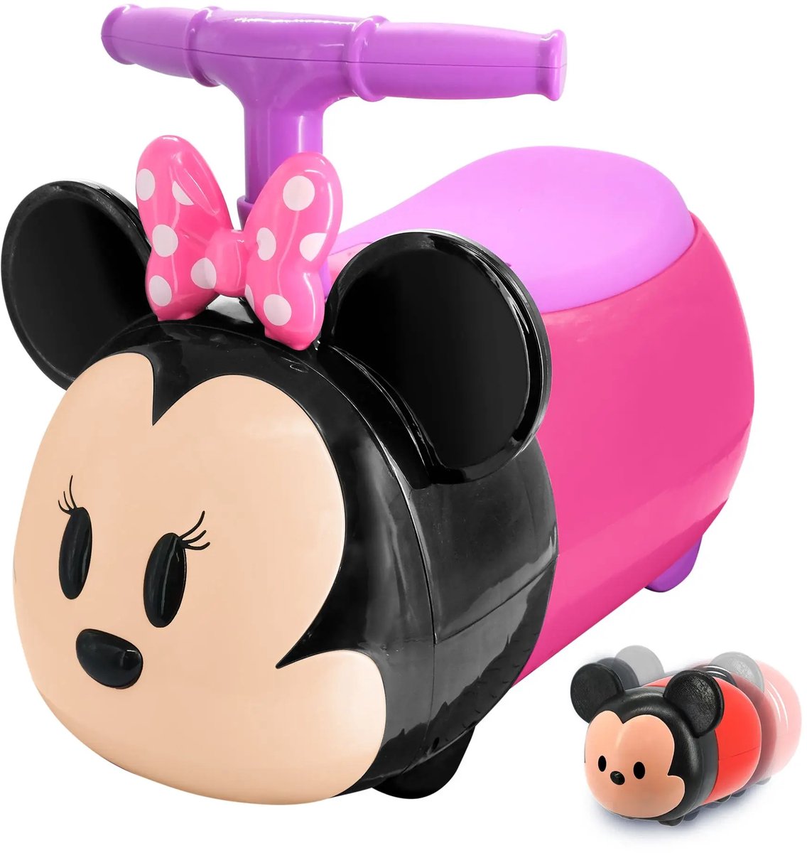 KIDDIELAND Minnie Loopauto Zoom - Met geluid en kleine Zoom auto! (0661148670410)