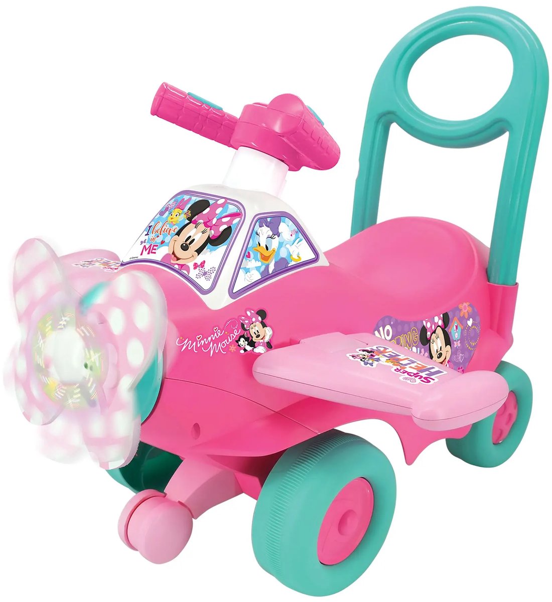 KIDDIELAND Minnie Vliegtuig Loopauto Licht & Geluid (0661148658883)