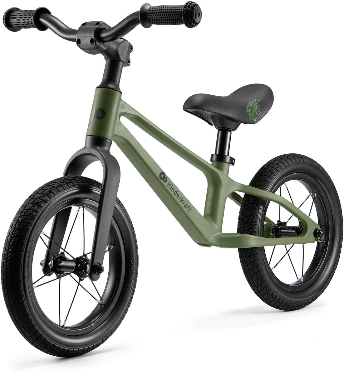 Kinderkraft ETER Loopfiets - Voor Kinderen vanaf 2 Jaar tot 35 kg - Verstelbaar Zadel, 12