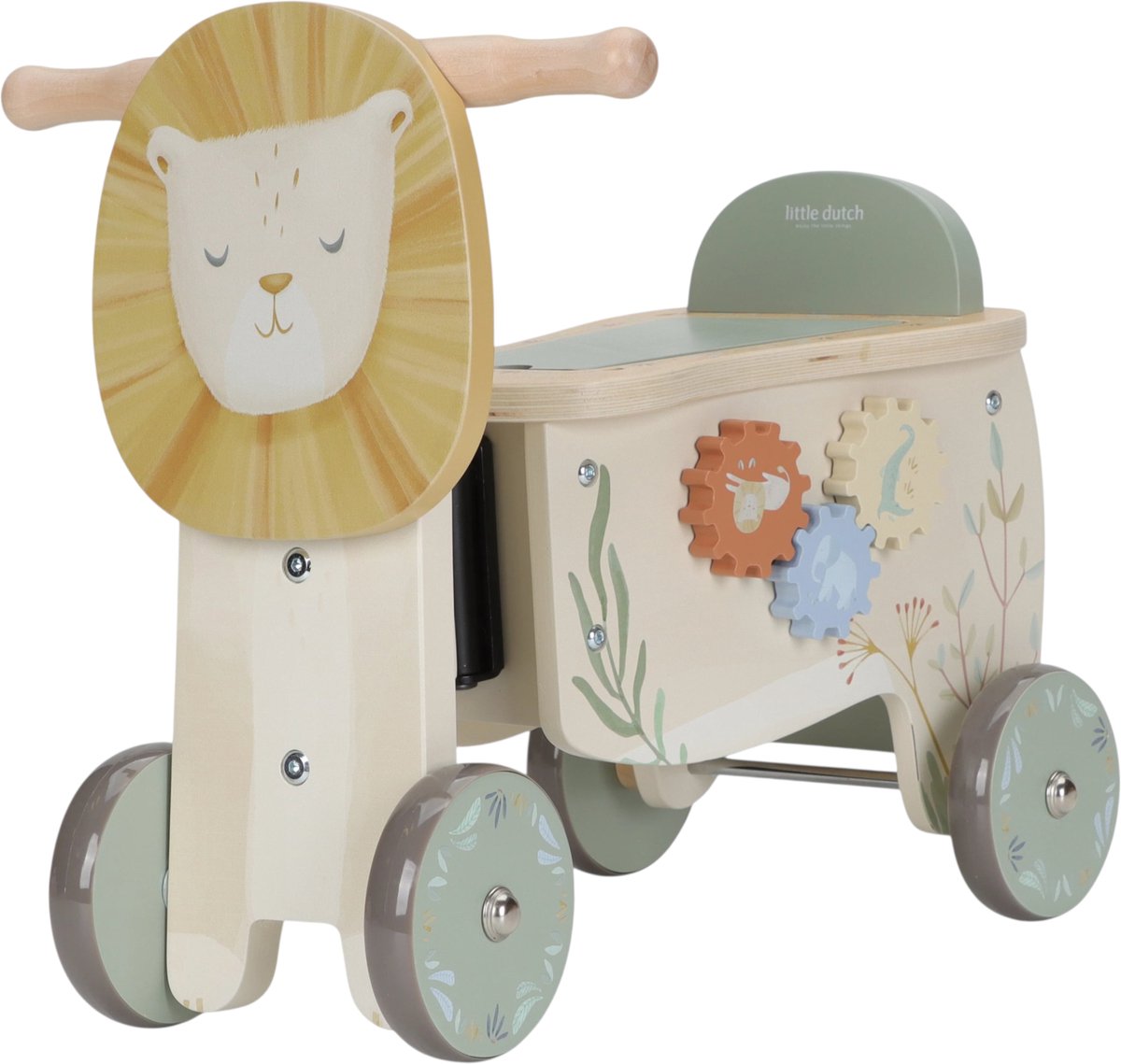 Little Dutch Houten loopfiets FSC - Safari Friends (8713291774810)