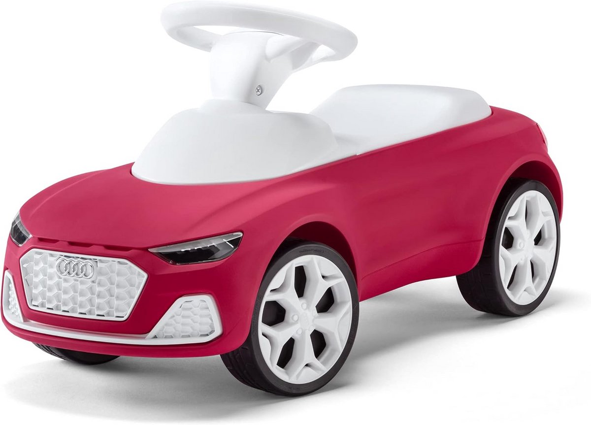 Loopauto Kindervoertuig Junior Quattro Roze - Loopfiets voor Peuters (9101059153486)
