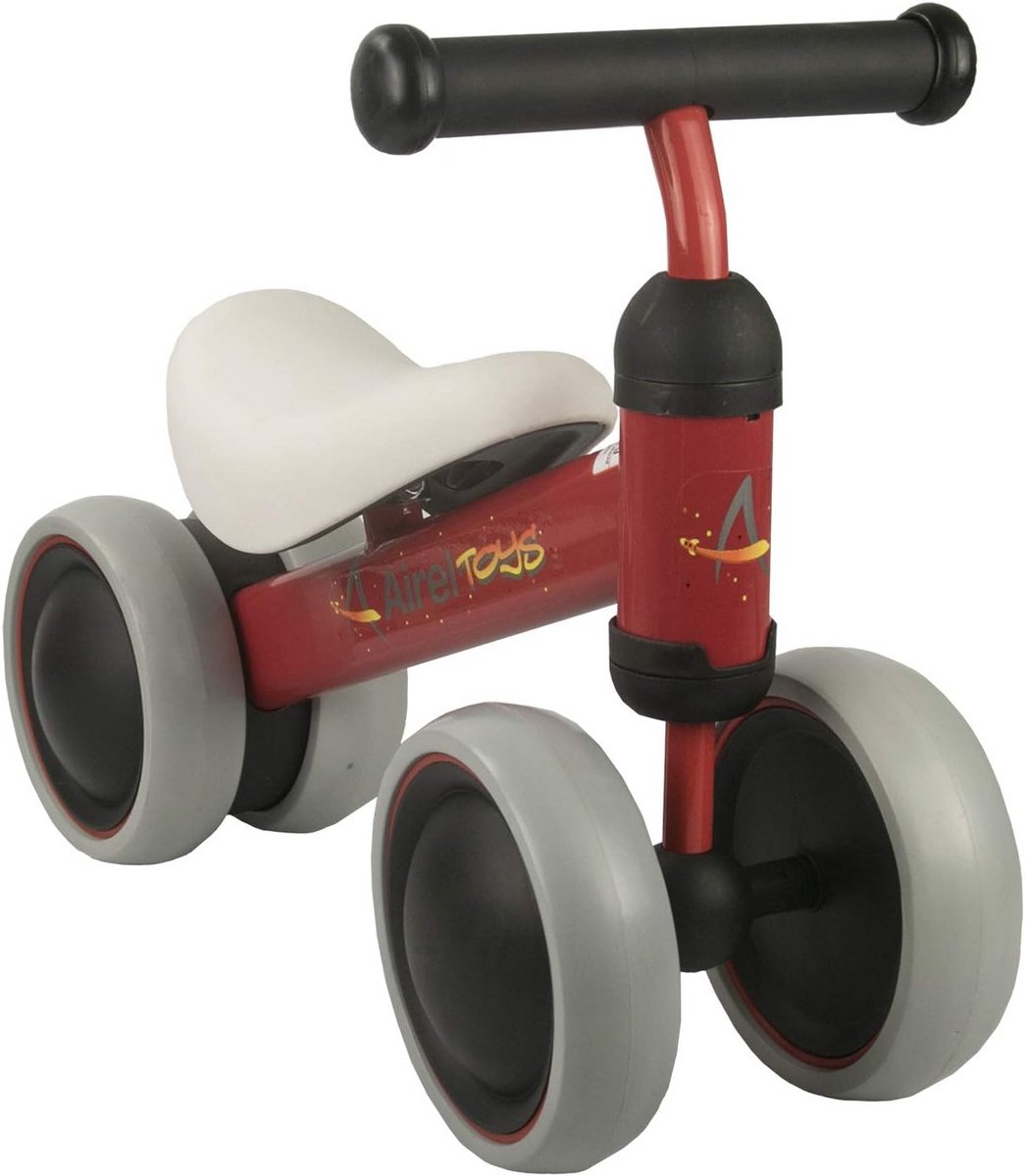 Loopfiets 4 Wielen voor Baby en Dreumes | Eerste Fiets Zonder Pedalen | Ontwikkeling Evenwicht en Coördinatie | 0-3 Jaar (9101144584843)