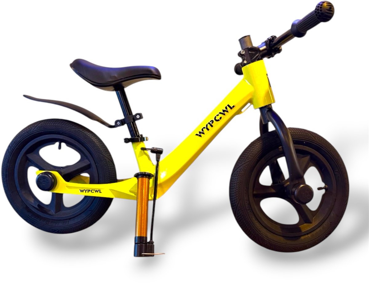 Loopfiets, Balance Bike - Baby Loopfiets - 2+ jaar - 12 inch - Lichtgewicht - Verstelbaar Stuur en Zadel - Groen (8721593135376)