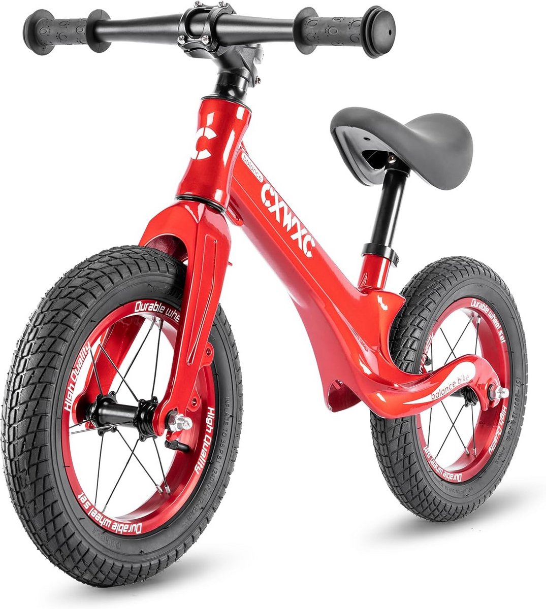 Loopfiets met Magnesiumframe en Verstelbaar Zadel - 12 Inch Wielen voor Kinderen vanaf 2 Jaar (9101025343705)