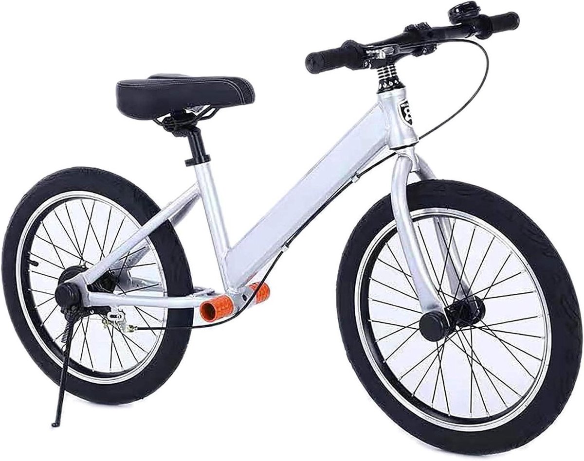 Loopfiets voor volwassenen - Grote loopfiets Pedaalloze fiets - Comfortabel transport - Met voetsteun en handrem - 18 inch wielen (9101195810595)