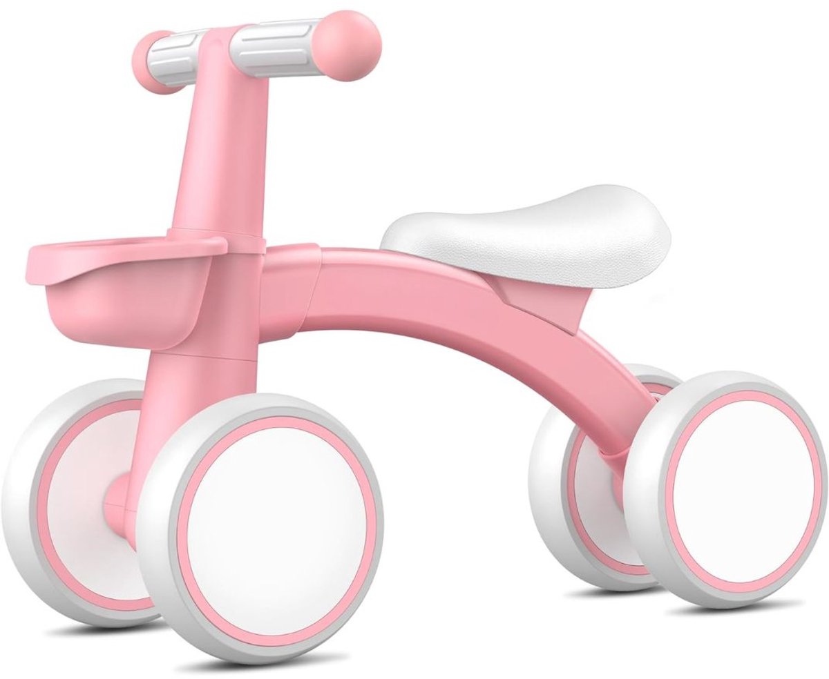 SP® Loopfiets - Loopauto - Comfortabele Luchtbanden - Roze - 55cm x 20cm x 35cm (6156323532545)