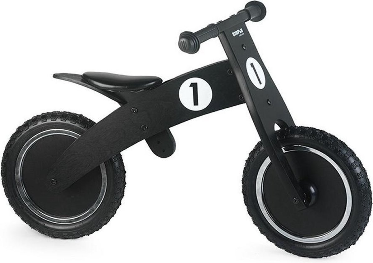 Simply For Kids Loopfiets Zwart (8717278836386)