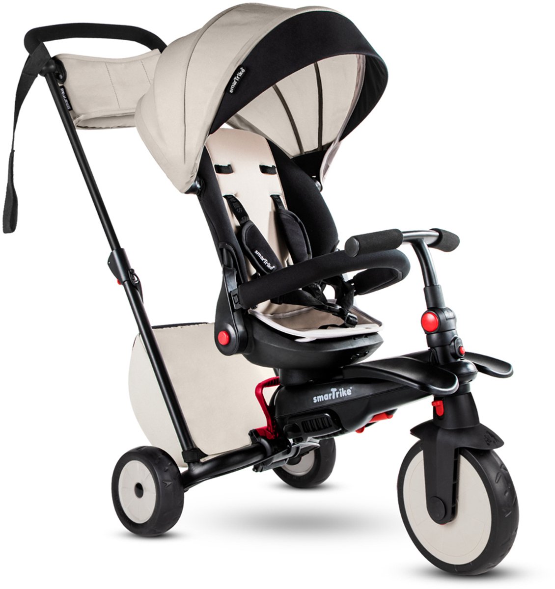 SmarTrike STR7 Opvouwbare 8 in 1 Driewieler en Buggy Grijs (4895211402820)