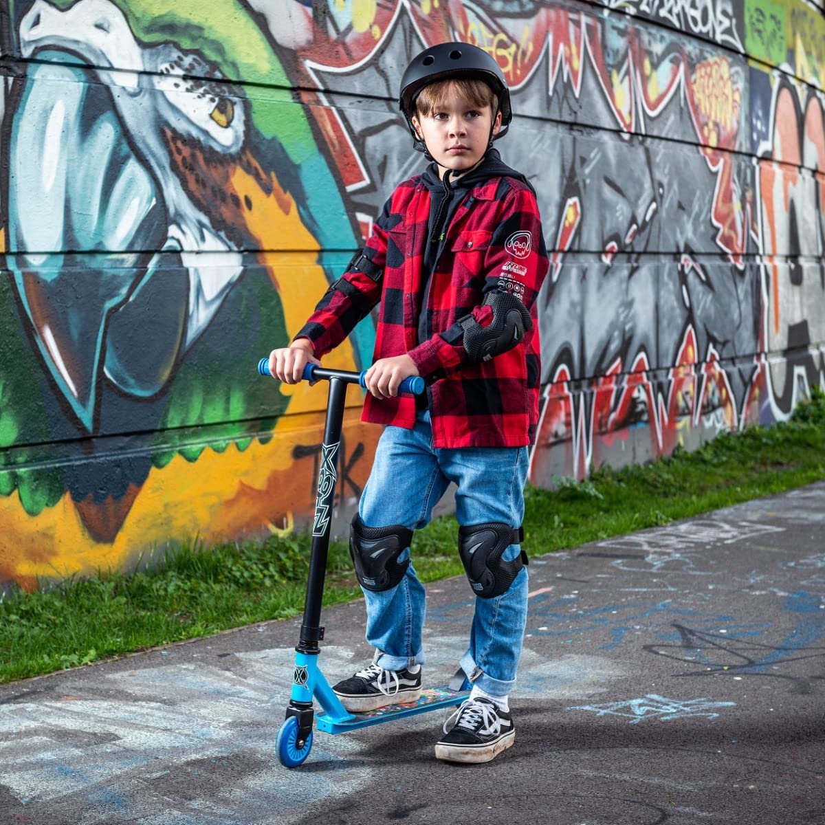 SnelShoppen - Xootz Kinderstep voor Jongens en Meisjes, Instap Stuntstep, T-bar, Geschikt voor Kinderen vanaf 5 Jaar, Stijlvol en Veilig in Meerdere K (2694342455642)