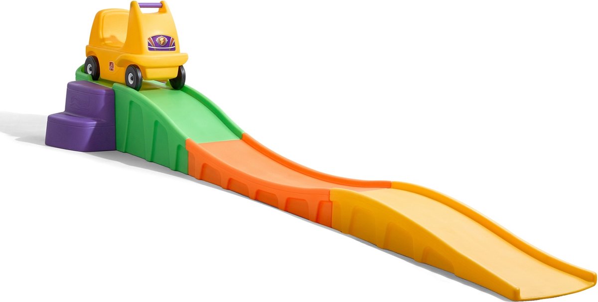 Step2 Up & Down Roller Coaster Speelgoed Achtbaan - Kinderachtbaan met loopauto - 3 meter achtbaan voor kinderen (0733538711406)